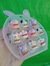Blíster x10 mini broches kawaii Sanrio