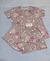 Pijama luminoso-Corazones fondo gris - Trini Store