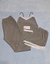 Pijama Morley 3 piezas-Gris - tienda online