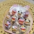 Blíster x10 mini broches kawaii Sanrio