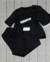 Pijama Modal Manga Corta-Negro - Trini Store