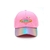 Gorra nena bordada, visera tornasolada en internet