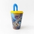 Vaso plastico Batman y Robin