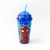 Vaso acrilico Spiderman