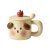 Taza perrito/chancho con tapa y cuchara - comprar online