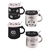 Taza Panda con tapa y cuchara