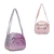 Cartera gato con glitter movible