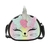 Cartera "gaticornio" con glitter