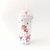 Vaso acrilico con esferitas Hello Kitty