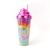 Vaso acrilico multicolor