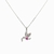 Collar Colibri plateado