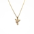 Collar Colobri dorado
