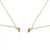 Collar Corazón dorado (para compartir) - comprar online
