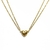 Collar Corazón dorado (para compartir)