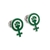 Abridores símbolo Femenino