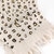 Ruana, bufandon animal print detalle en dorado - comprar online
