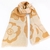 Ruana, bufandon flores - comprar online