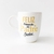 Taza feliz primer dia