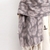 Ruana, bufandon animal print