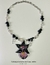 Imagen de Fairys: Collares de Orquídea Artesanal con alambrismo y piedra a elección