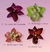 Fairys: Collares de Orquídea Artesanal con alambrismo y piedra a elección - tienda en línea