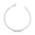 PULSEIRA RIVIERA COM CRISTAIS PRATA RODINADA - comprar online