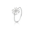 ANEL FLOR COM CRISTAIS EM GOTA - comprar online
