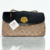 Bolso Coach Parker Signature de Hombro Para Mujer Black Matte