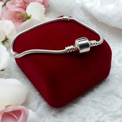 7 gr Pulsera Premium para Charms (Medidas: 16-17-18-19-20 cm) Plata-ECO (SIN ESTUCHE)