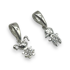 0.5 gr Dije Nena y Varón - Seleccionar Modelo Plata 925 - comprar online
