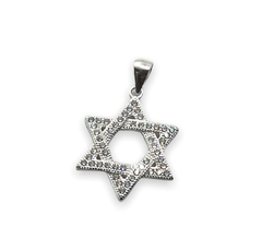2.9 gr Dije Estrella de David Plata Italiana en internet