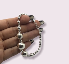 DA 11 Pulsera Bolitas (20mm) Plata 925