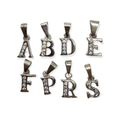 MADJ 112 Dije Iniciales Plata 925