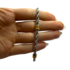 8398 Pulsera Eslabones Acero Quirúrgico Dorado - comprar online