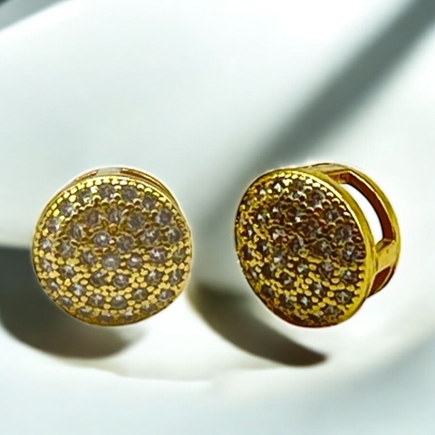 1.1 gr Dije Susano (8 mm) Enchapado en Oro