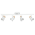 Aplique Techo Blanco Con Detalle Madera 4 Luces GU10 - comprar online