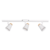 Aplique Plafon Blanco Con Detalle Madera 3 Luces GU10 - 8001/P3B - comprar online