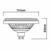 Lampara CANDIL AR111 GU10 LED 12W 30° en internet