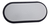 Tortuga Led Ovalado 6500k 12w Exterior Patio Jardin