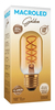 Lampara Tubo Led Deco 4w E27 Golden 2200k Macroled en internet