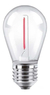 Gota Deco filamento Led E27 1w Color Azul Macroled en internet