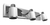 Aplique Julita 3xgu10 pared Blanco - comprar online