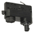 Adaptador Conector A Riel Negro 3 Efectos Spots Colgantes