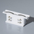 Conector Union 180° Recto Blanco Para Riel 3 Efectos - comprar online