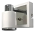 Aplique Julita 1xgu10 pared blanco con interruptor - comprar online