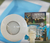 Luminaria LED para piscinas 10w luz fria - plastico ABS - 12v Ø22cm en internet