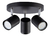 Aplique Techo 3xgu10 Negro Direccional - comprar online