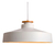 Lámpara Colgante Leuk Zeth E27 Color Blanco