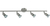 Aplique Techo Gu10 X4 Platil Candil Linea Super