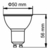 Lampara Dicroica LED GU10 CANDIL 15° 5W - DIMERIZABLE - LINEA BLACK - (copia) en internet
